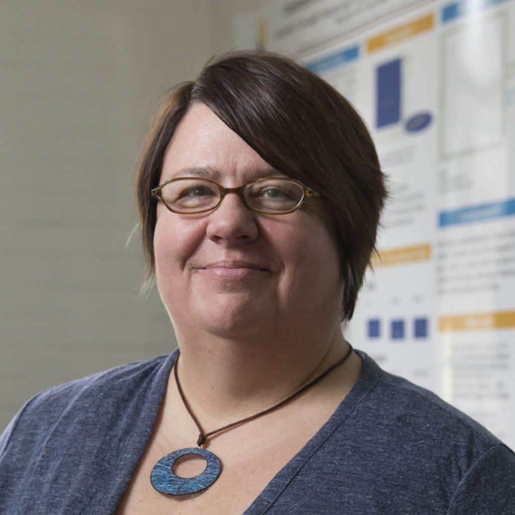 Katrin Schenk, associate professor of physics at Randolph College